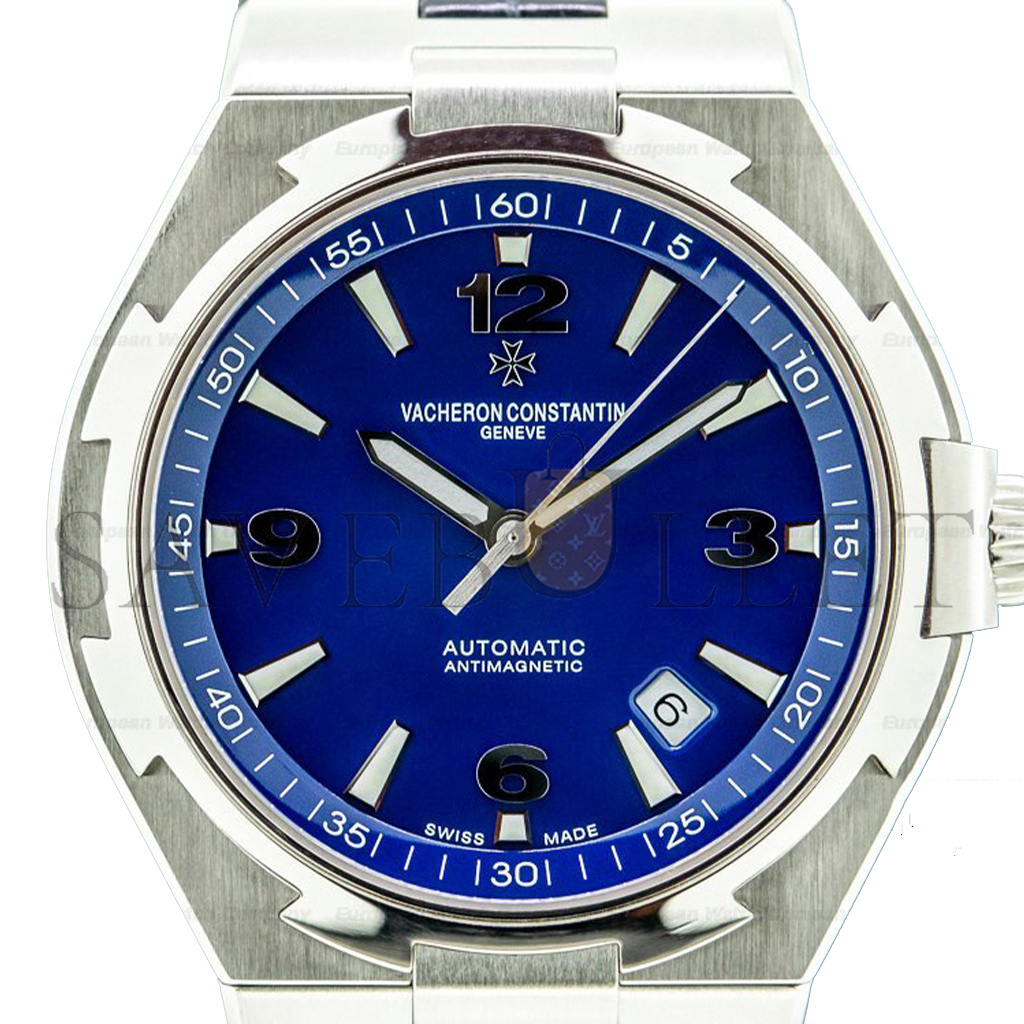 vacheron co*sta*t*n auT0matic blue dial watch 47040/000a-9008